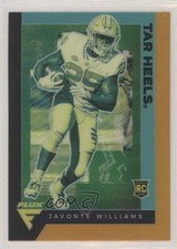 2021 Panini Chronicles Draft Picks Flux Orange Javonte Williams #248 0a6