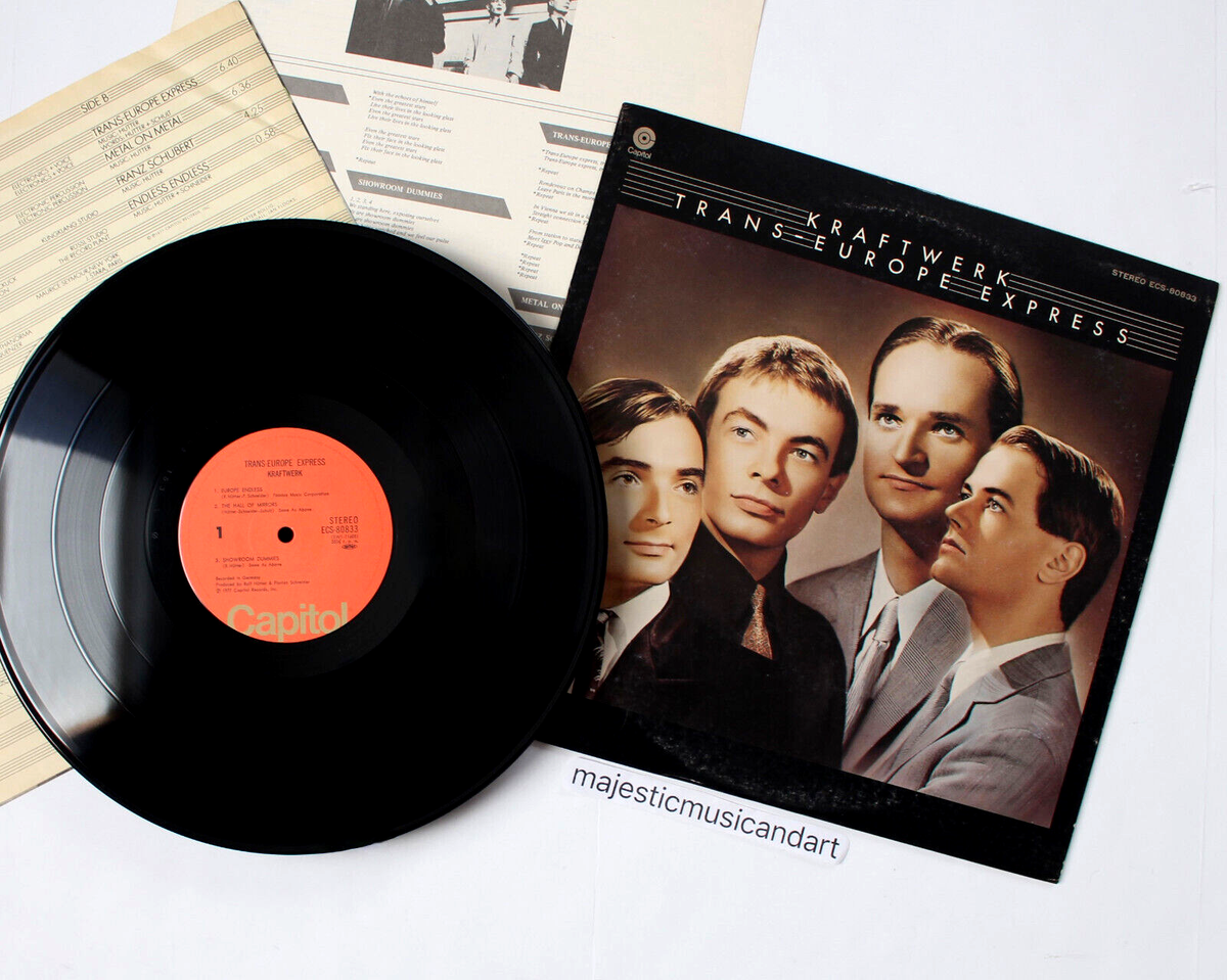 7” Kraftwerk Trans-europe Express / Europe CL15917PROMO CAPITOL UK Vinyl プロモ /00080 Kraftwerk - Trans-Europe Express - 1979 Capitol, VG/VG+