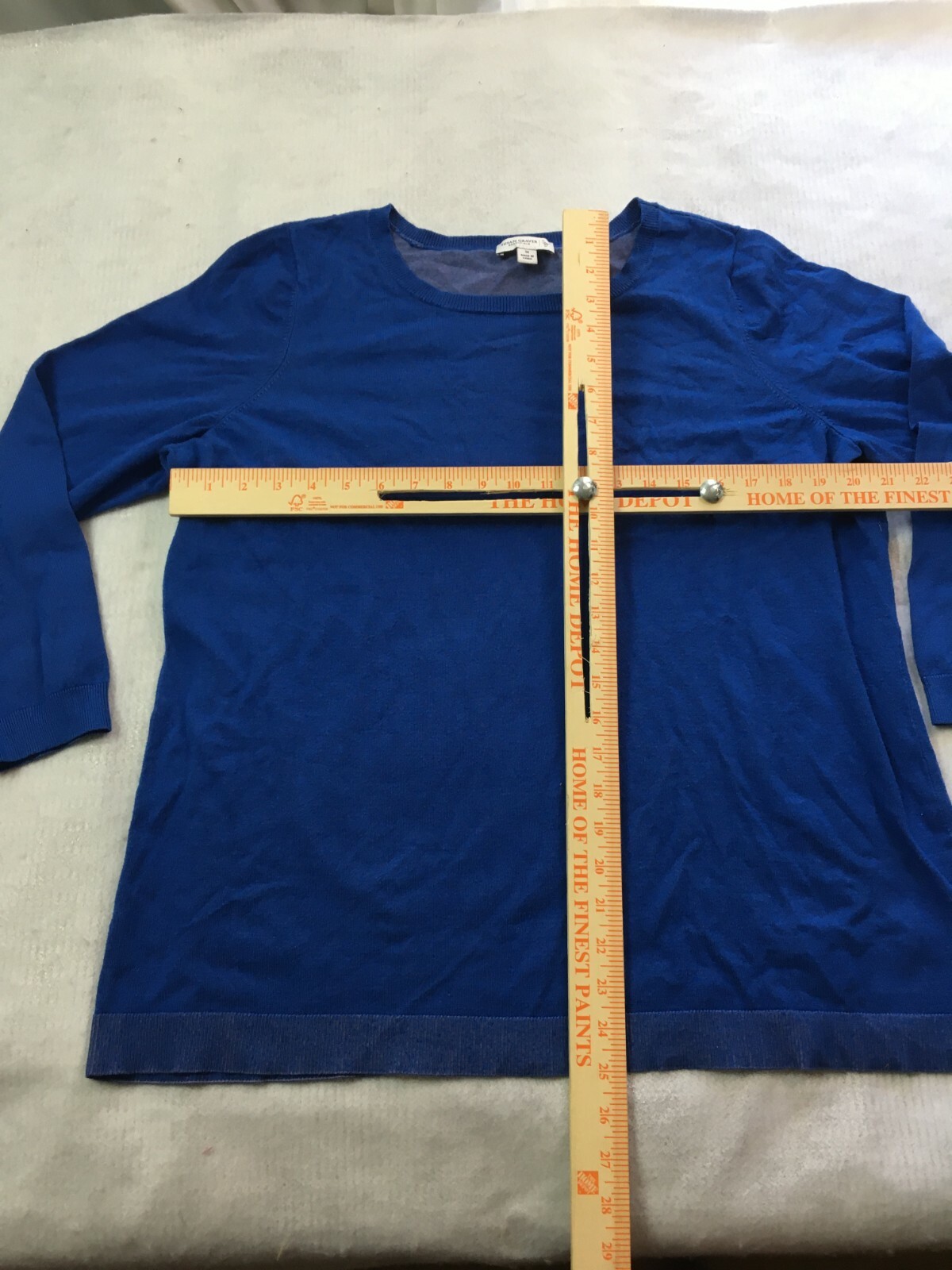 Susan Graver Essentials Women's Blue Pullover Swe… - image 2