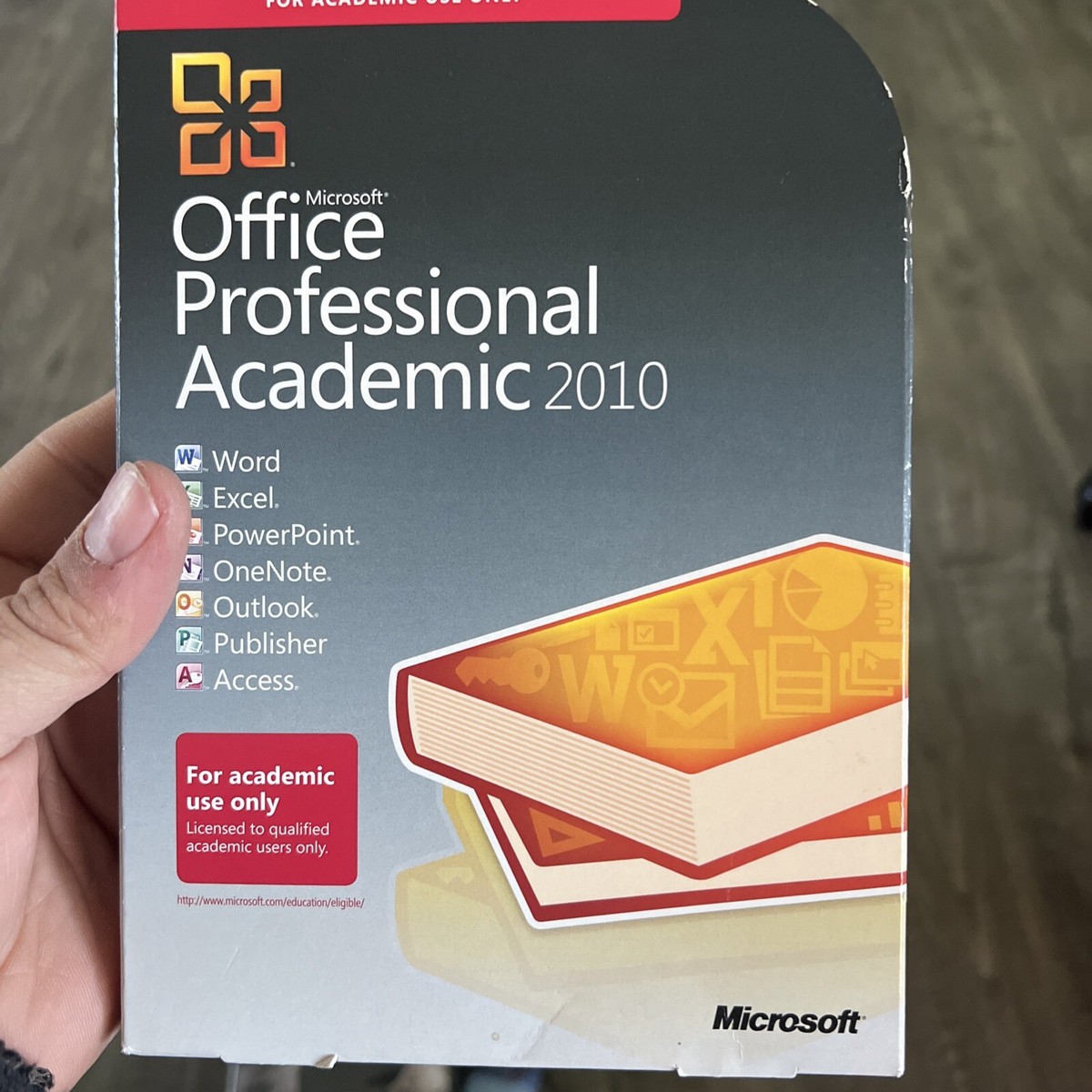 Microsoft - 【5/6まで】Office Professional Academic 2010 lot of 4 used softwares: Microsoft Office Professional Academic