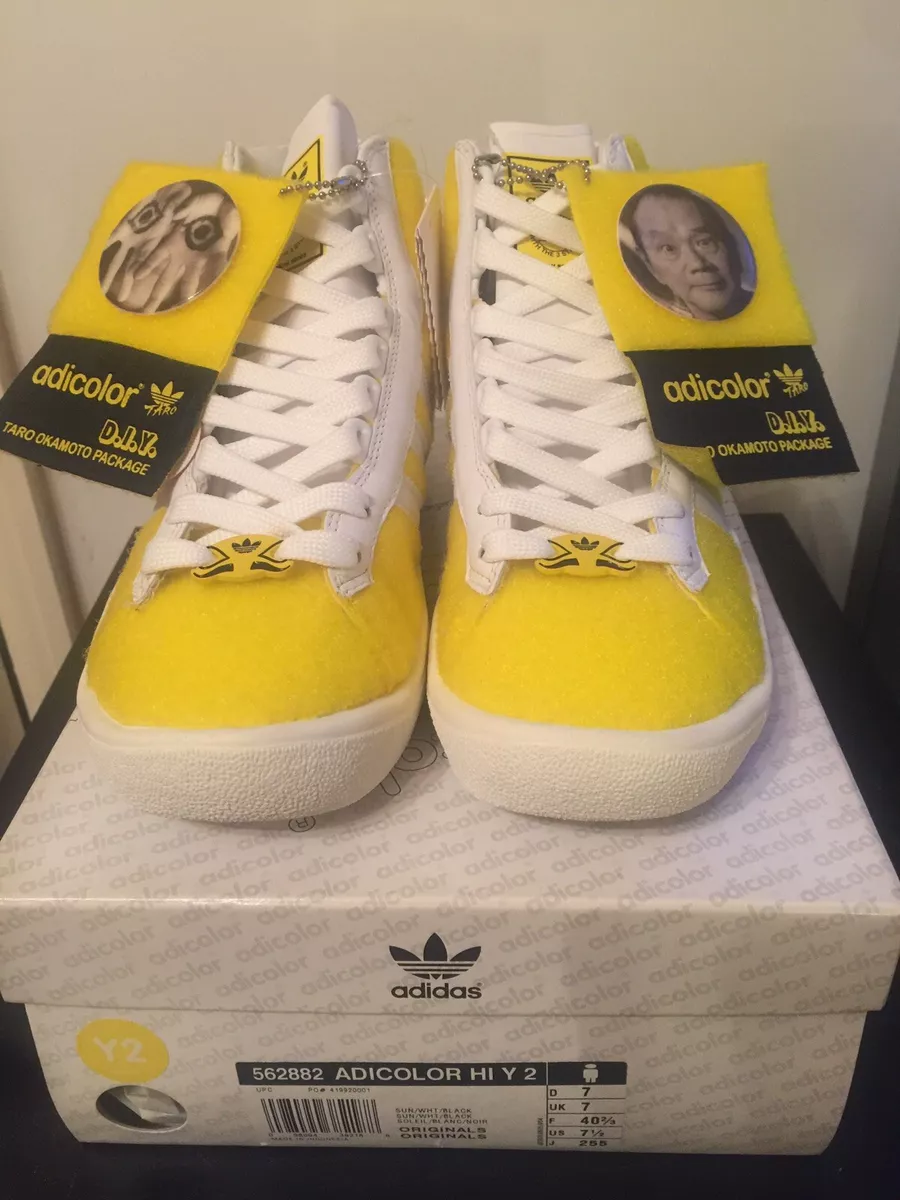 Adidas Adicolor Y2 Hi TARO Okamoto Uk 7 BNIB | eBay