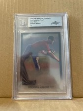 Brennan Malone 2019 Leaf Metal Draft Throwback Pre-Pro Proof Clear Black 1/1