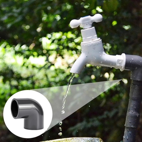 PVC - Grey Pressure 90 Degree Bend - Pond Pipe Fittings 16/20/25/32/40/50~110mm - Picture 6 of 15