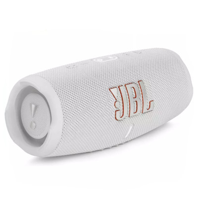 JBL Charge 5 Portable Bluetooth Speaker - White - JBL-CHARGE-5