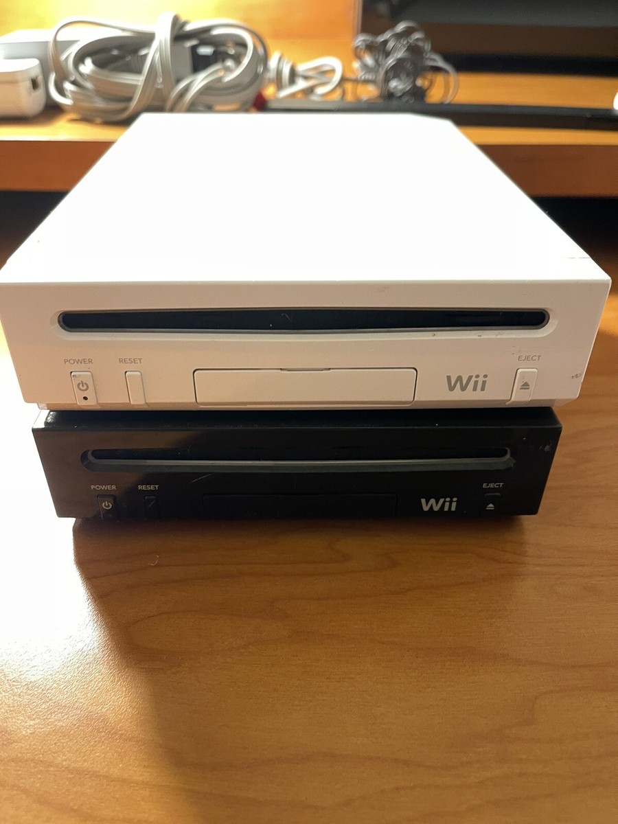 Nintendo Wii Consoles - White/Black 45496342333| eBay