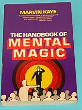 Handbook of Mental Magic by Marvin Kaye Soft Cover