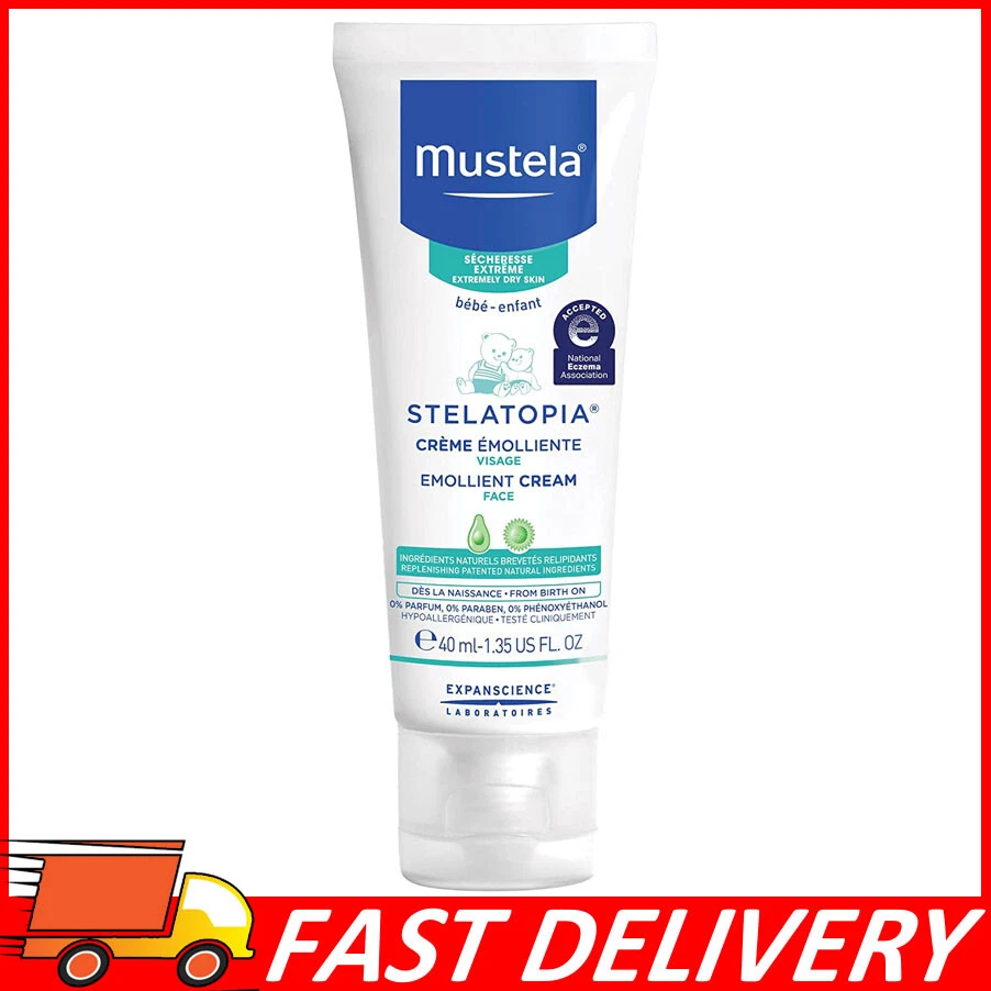 Mustela Stelatopia Crème Émolliente Visage 40ml