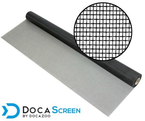 DocaScreen Fiberglass Window Porch and Patio – 36” x 50’ Mesh Screen Roll