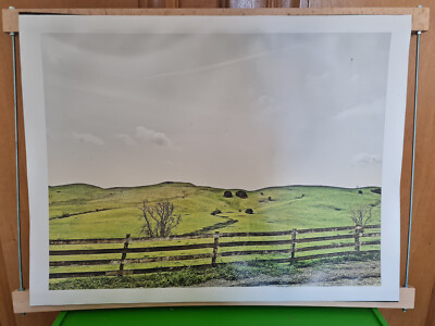 Fotografie ''Green Hills'' LKW-Plane Druck Kunst Ausstellungsstück
