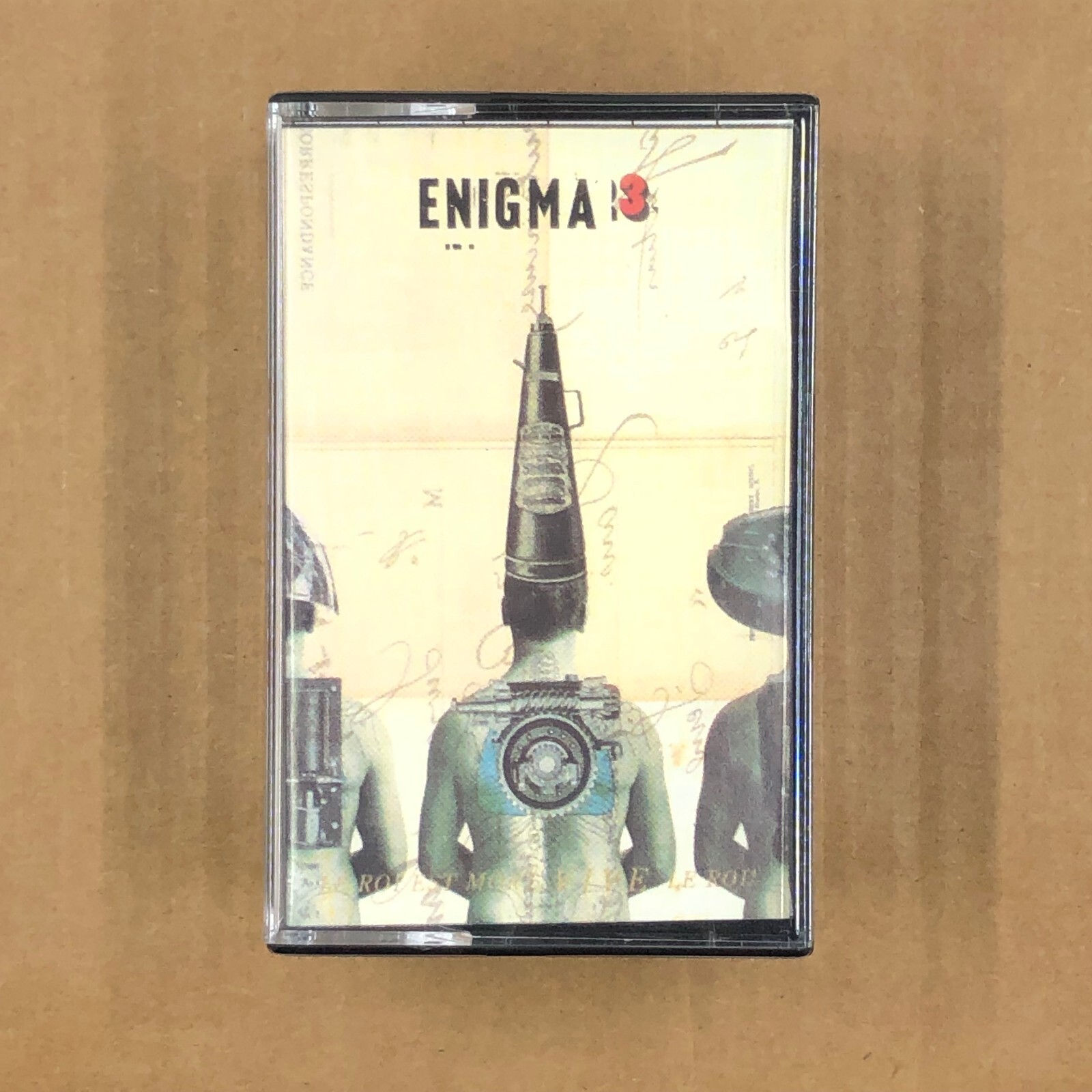 ENIGMA Cassette Tape LE ROI EST MORT VIVE LE ROI 1996 Electronic Ambient Rare