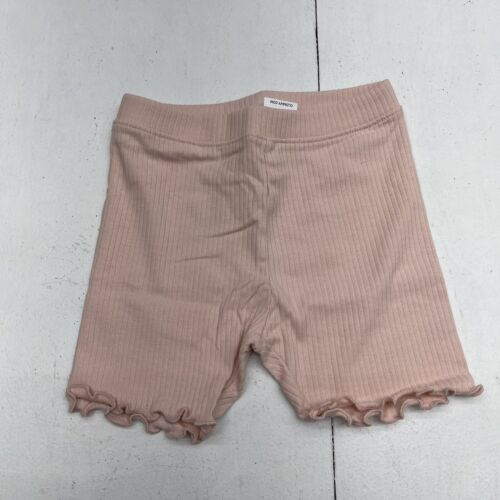 Old Navy Pink Rib Knit Biker Shorts Toddler Girls 4T New