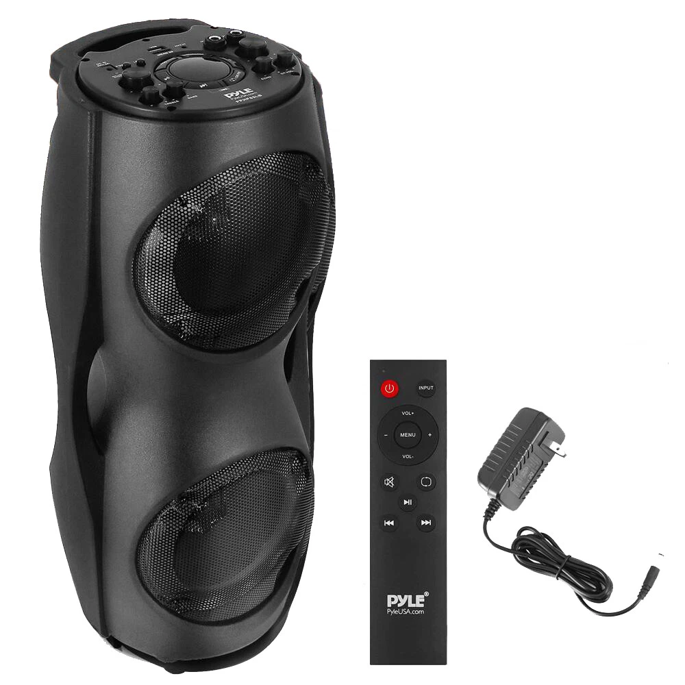 Pyle Multi Purpose 800 W 2 Channel Bluetooth Speaker System w LED