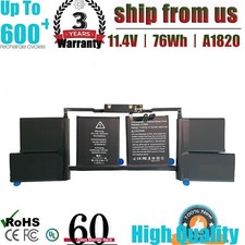 A1820 Battery For MacBook Pro 15" A1707 Late 2016 Mid 2017 EMC 3072 3162 USPS