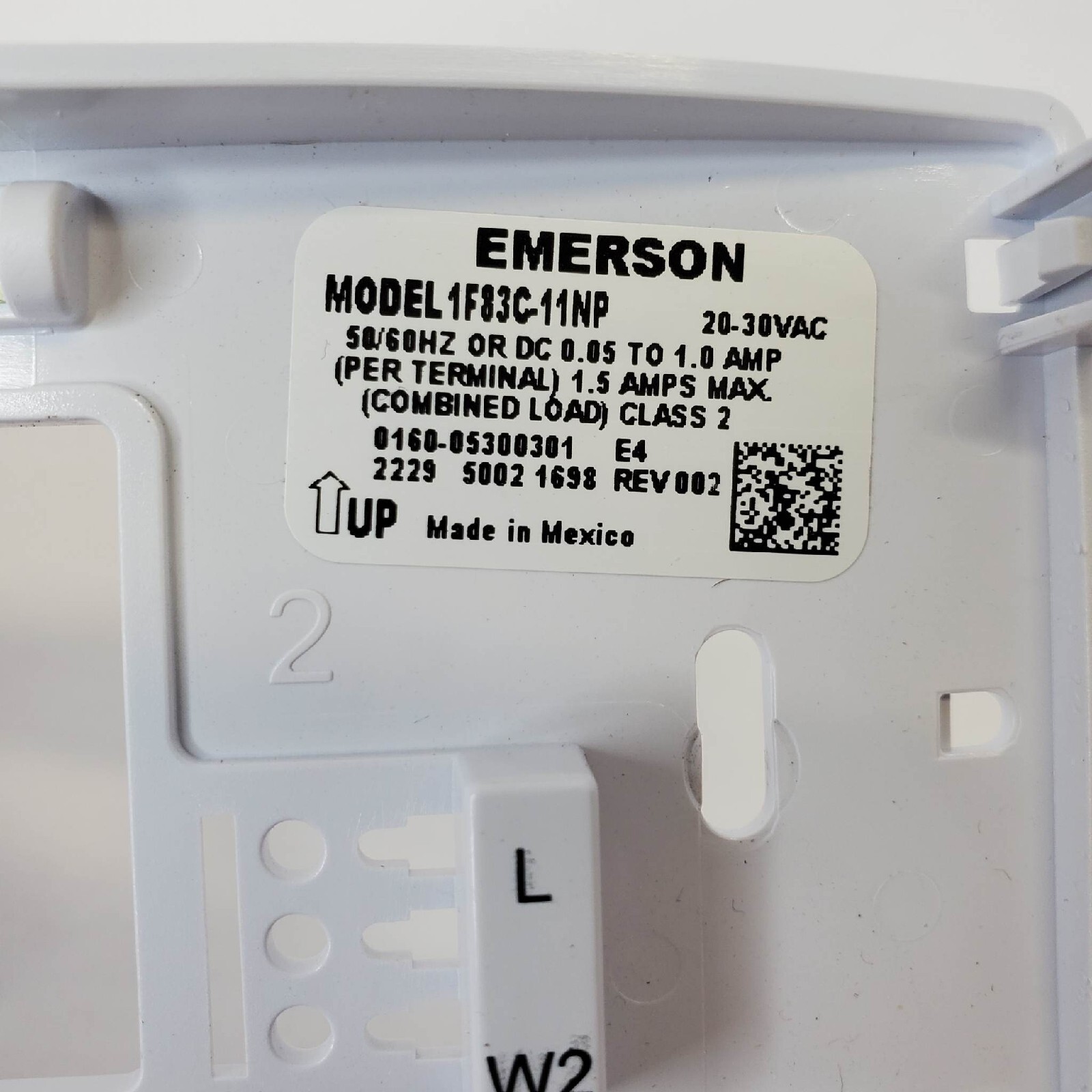 Emerson White-Rodgers 1F83C-11NP 80 Series Non-Programmable Thermostat, 1H  / 1CO | eBay