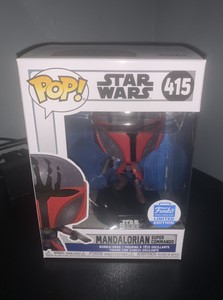Funko Pop! Star Wars: Mandalorian Super Commando Exclusive! #415 (IN HAND!!) 889698523547 | eBay