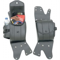 Saddlemen Cruis'n Deluxe Saddlebag Guard Bags Black 7.5 X 4.5 X 15 3501-0715 Saddlemen Cruis'n Deluxe Saddlebag Guard Bags Black 7.5 X 4.5 X 15 3501-0715