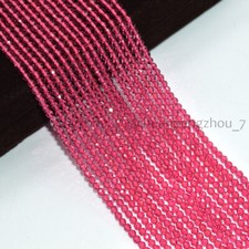 Wholesale 10 Strands 3mm Faceted Rose Spinel Round Gemstone Loose Beads 15''