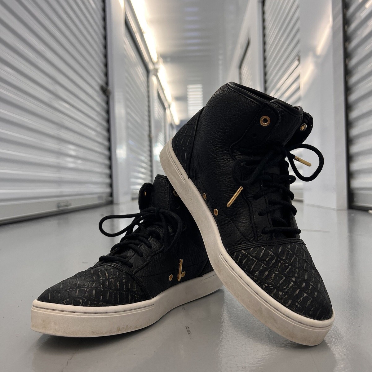 Nike Air Jordan Jasmine GG 768927-035 Crocodile Black Nike Air Jordan Jasmine GG 768927-035 Crocodile Black