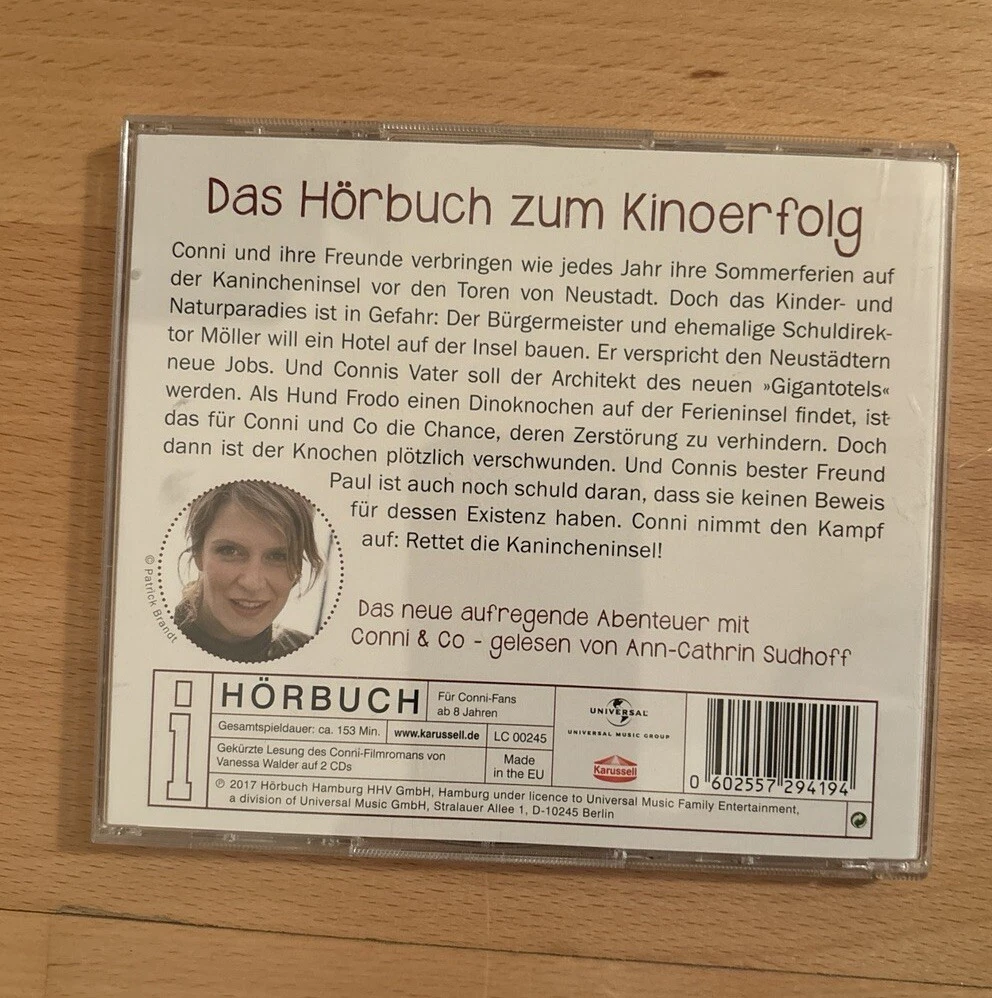 Conni & Co 2 Das Geheimnis des T-Rex, CD, Hörbuch zum Kinoerfolg