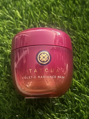 Tatcha The Violet-C Radiance Mask: Creamy Firming Soft, Glowing Skin 1.7 oz