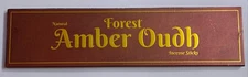 Forest Amber Oudh NATURAL INCENSE 10 Sticks Oudh Aloewood Aromatic fragrant