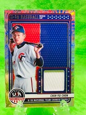 Chih-Yu Chen - 2023 Panini USA Stars & Stripes #U18-CYC Patch USA Mint+ Pirates