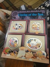 Cross My Heart CSB-115 CIRCLES OF THE SEA Cross Stitch Booklet Whale Fish Coral