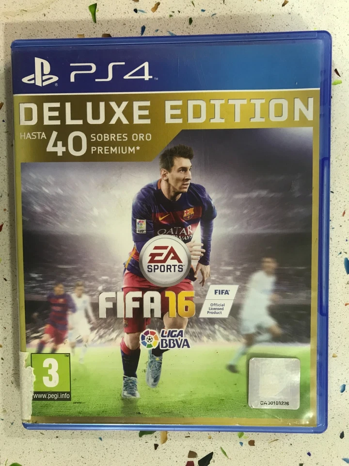 FIFA16 PS4 FIFA 16 DELUXE EDITION LIGA BBVA PLAYSTATION PLAY STATION 4  AM, foto 1 de 3