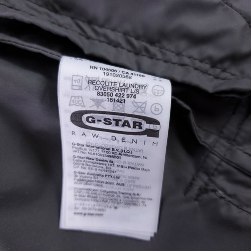 G-star Raw Sniper jacket M (Fit S or M) Slim G star Raw Denim 3301 Denim - Picture 11 of 12