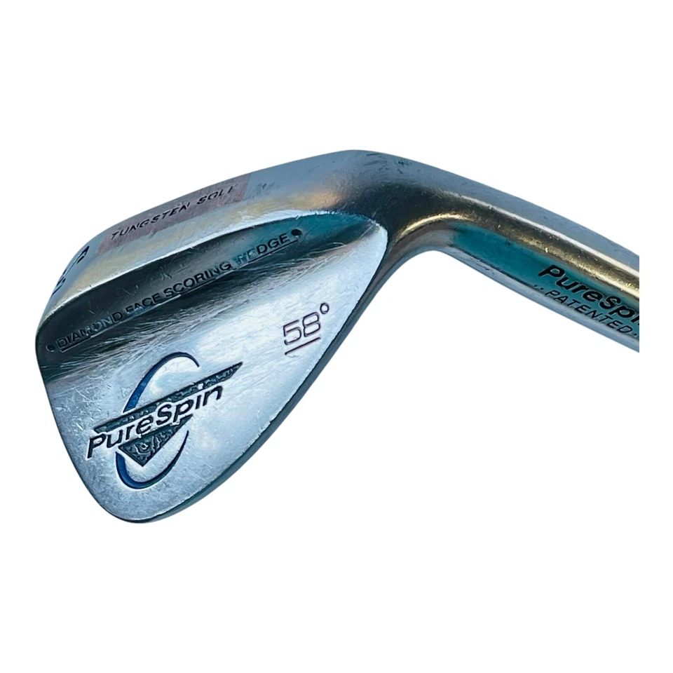 PureSpin Diamond Face Scoring 58° cuña de arena SW2 grafito 35,5" agarre Callaway Foto 3 de 4