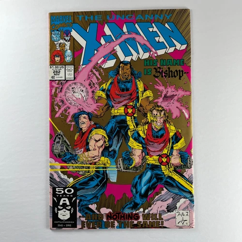 Uncanny X-Men #282 (November 1991) Gold Second Printing; 1st Full Bishop