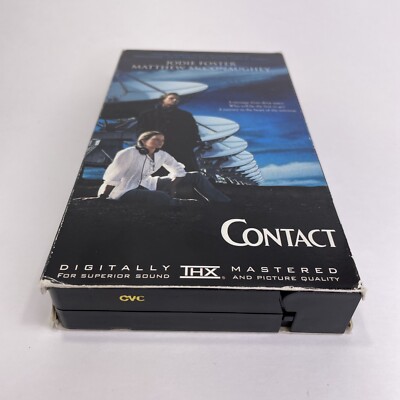 Contact (THX-VHS,1997) Matthew McConaughey, Jodie Foster Contact (THX-VHS,1997) Matthew McConaughey, Jodie Foster