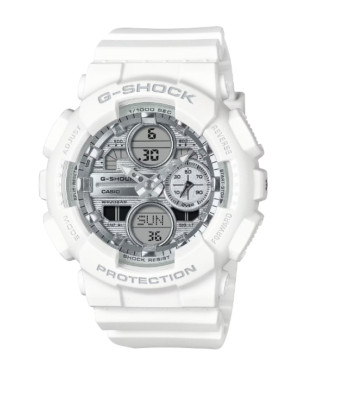 G-Shock Analog-Digital White Women's Watch GMAS140VA-7A