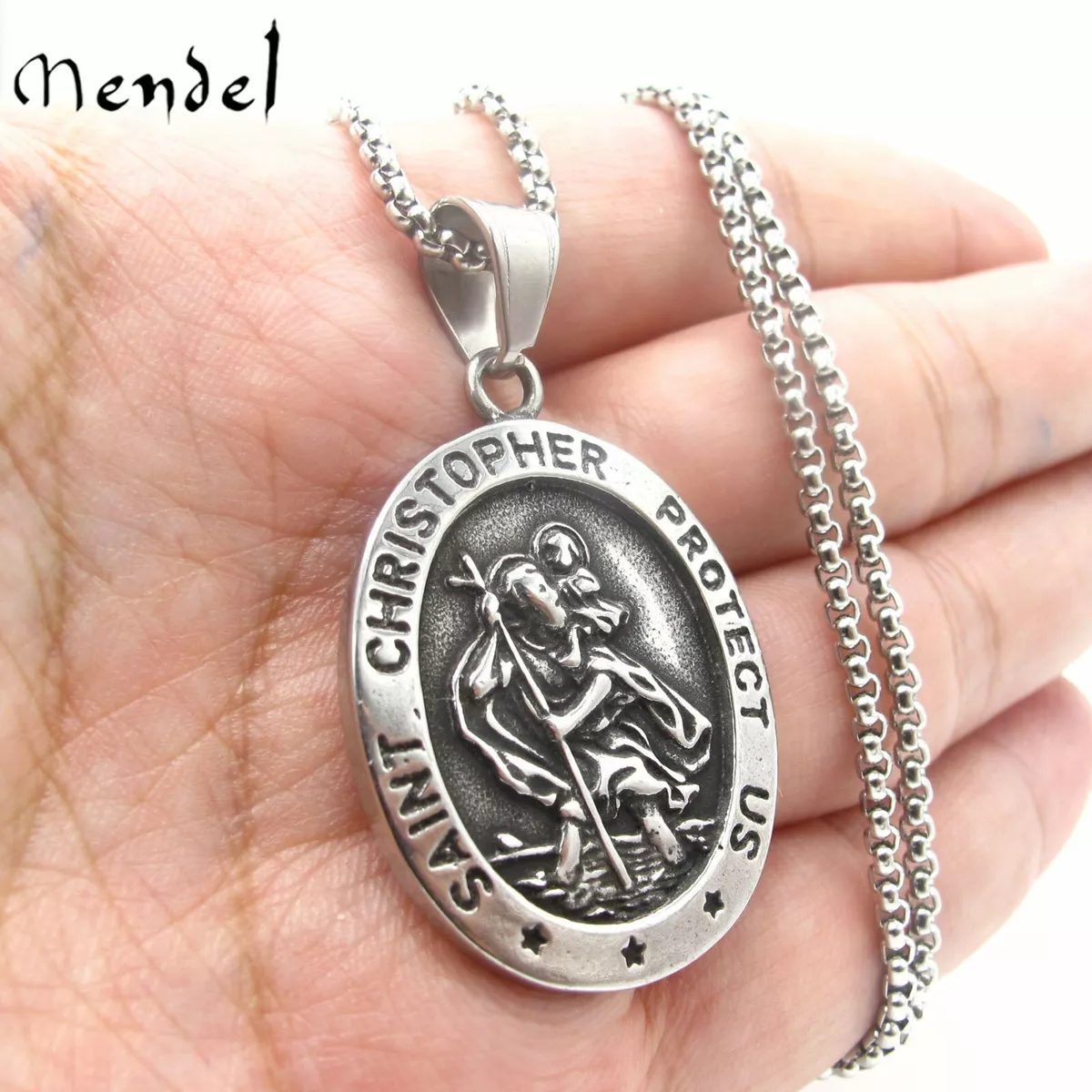 St Christopher Pendants Necklace