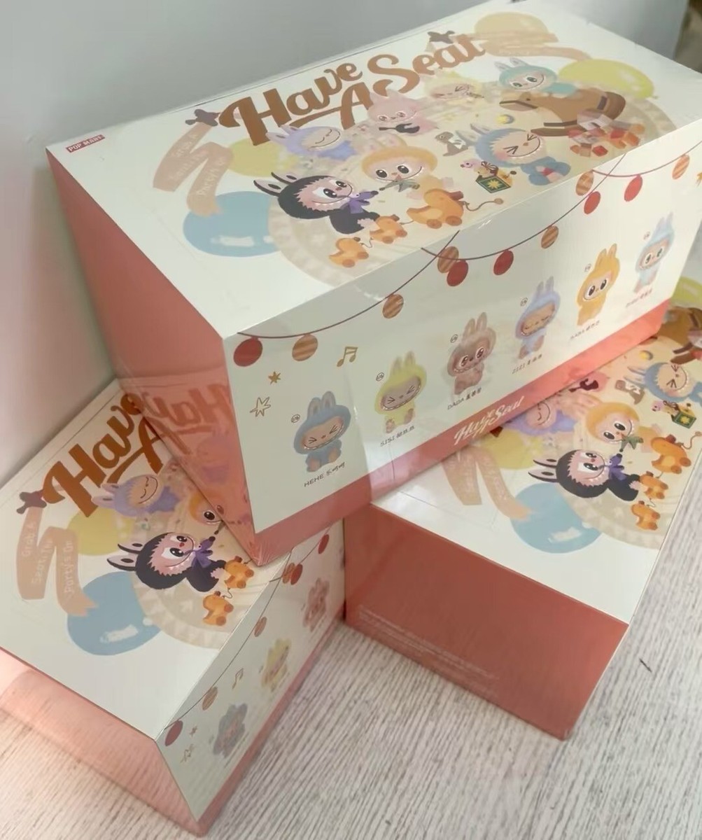 THE MONSTERS Have a Seat 6個入り 4BOX POP MART Labubu The Monsters Have a Seat Full Set, Whole Box