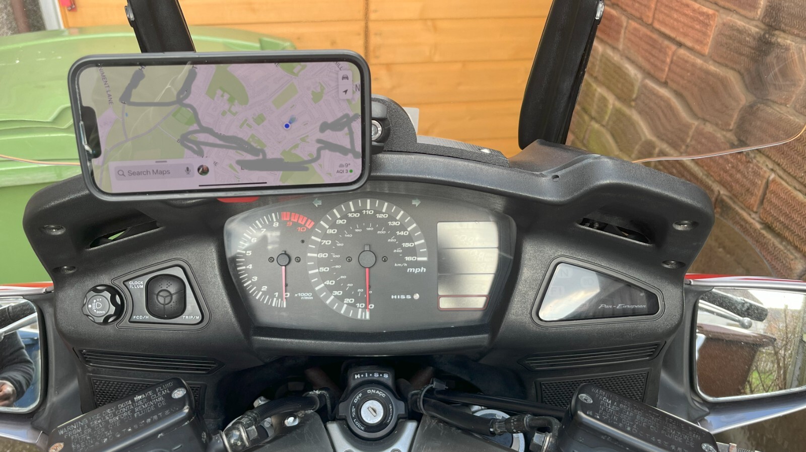 Honda ST1300 Pan European GPS Mount (2 Designs Available) eBay