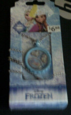 Disney Elsa Anna Silver Plated Floating Crystals Shaker Pendant 16 inch chain