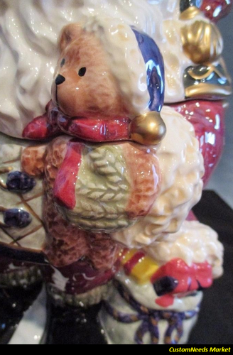 Bella Casa by Ganz Santa Cookie Jar (50% Shipping Cost) - Picture 2 of 4