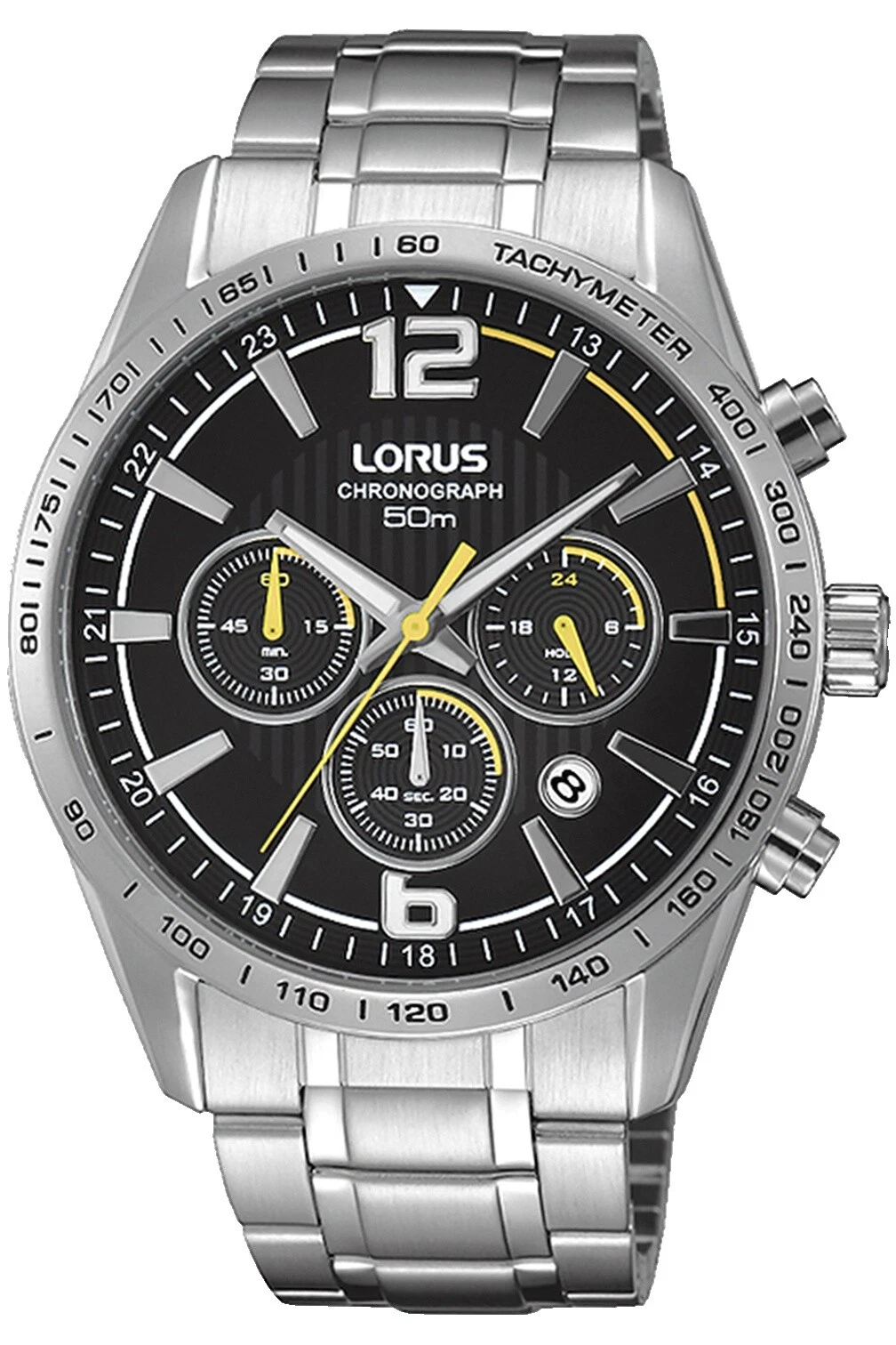 Наручные часы Lorus с ремешком из нержавеющей стали