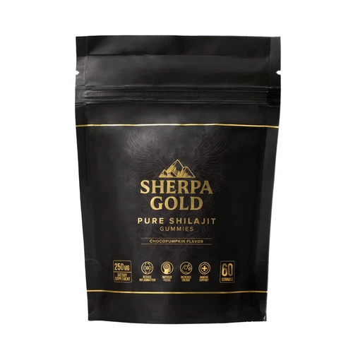 Premium Shilajit Gummies - 301 Pure Himalayan Extract, 250mg Dose, 60 Gummies