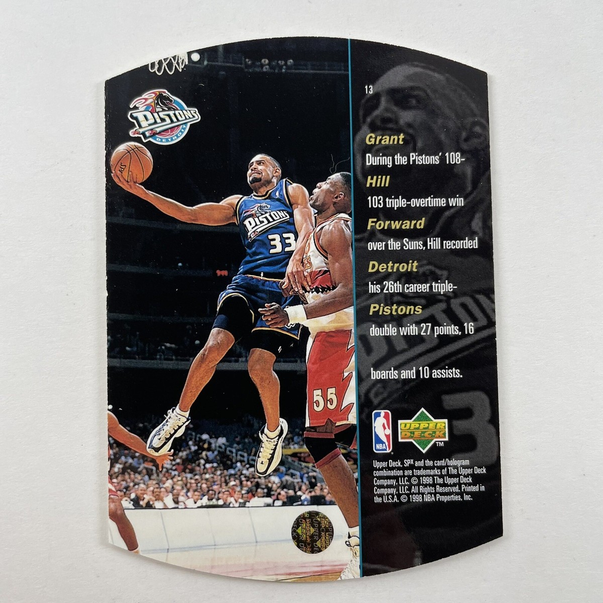 97-98 SPx Grant Hill パラレル５枚セット 1997-98 SPx Sky Blue Parallel Grant Hill #13 | eBay