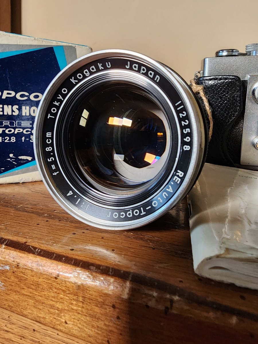 Topcon RE Super LOT w/58mm RE, Auto-Topcor f/1.4 | eBay Topcon RE Super LOT w/58mm RE, Auto-Topcor f/1.4 | eBay
