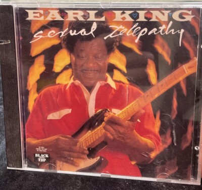 Earl King Sexual Telepathy 1990 Black Top BT-1052 LP Vinyl Record Free Shipping