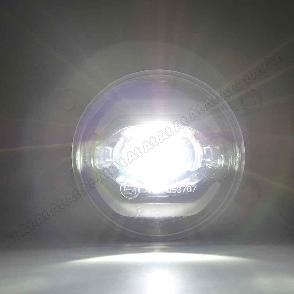 90mm LED Nebelscheinwerfer Tagfahrlicht für Ford Audi Opel Land Rover VW Citroen - Bild 3 von 4