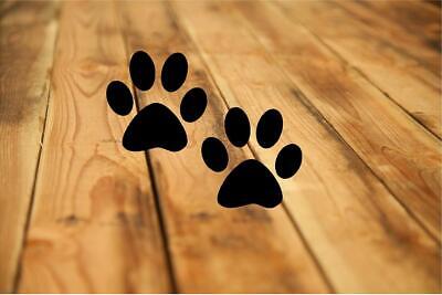 1" DOG/CAT PAW PRINTS - 60 PAWS IN SET - VINYL DECAL HOME DECOR | eBay