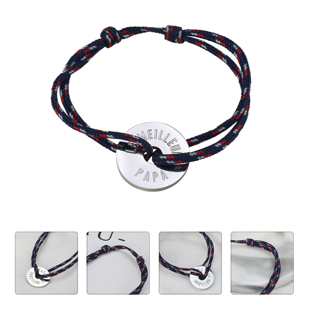 Elastic Gift Bangle Bracelet for Dad Festival Hand Chain-image
