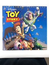 TOY STORY 1 LASERDISC NOT VHS DVD LP VINYL. LIKE NEW DISNEY PIXAR WOODY CLASSIC