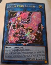 YUGIOH Evil Twin Ki-Sikil BLCR-EN096 Secret Rare Card 1st Edition LP