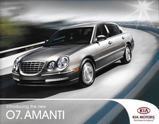2007 Kia Amanti Sales Brochure Catalog 07 Us Opirus