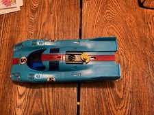 Vintage Radio Shack Porsche 917 Battery Toy Car Lights Works & Runs